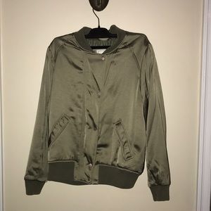 Satin bomber